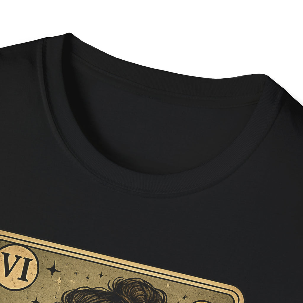 Cat Mom Tarot T‑Shirt — Gothic Skeleton Cat Mom Graphic Tee