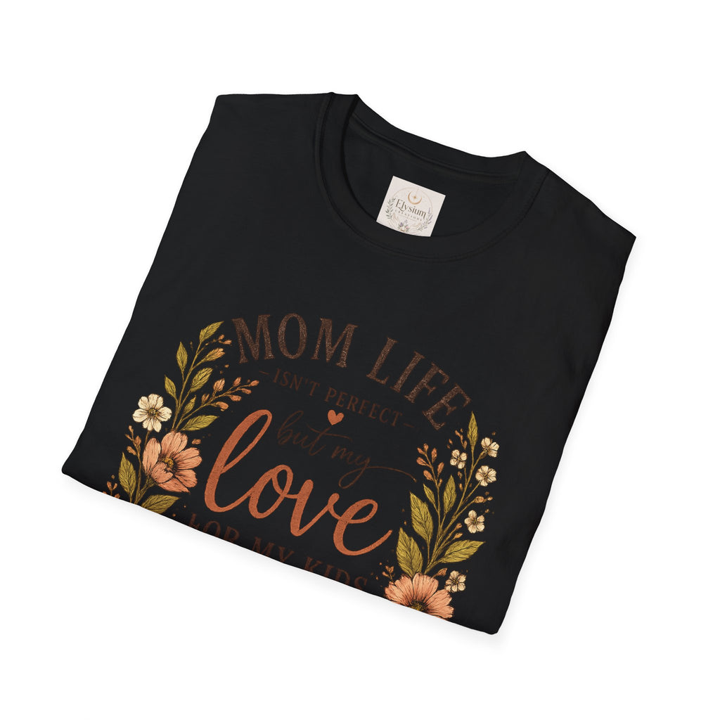 Mom Life Floral T-Shirt — "My Love for My Kids is Endless" Mother's Day Tee