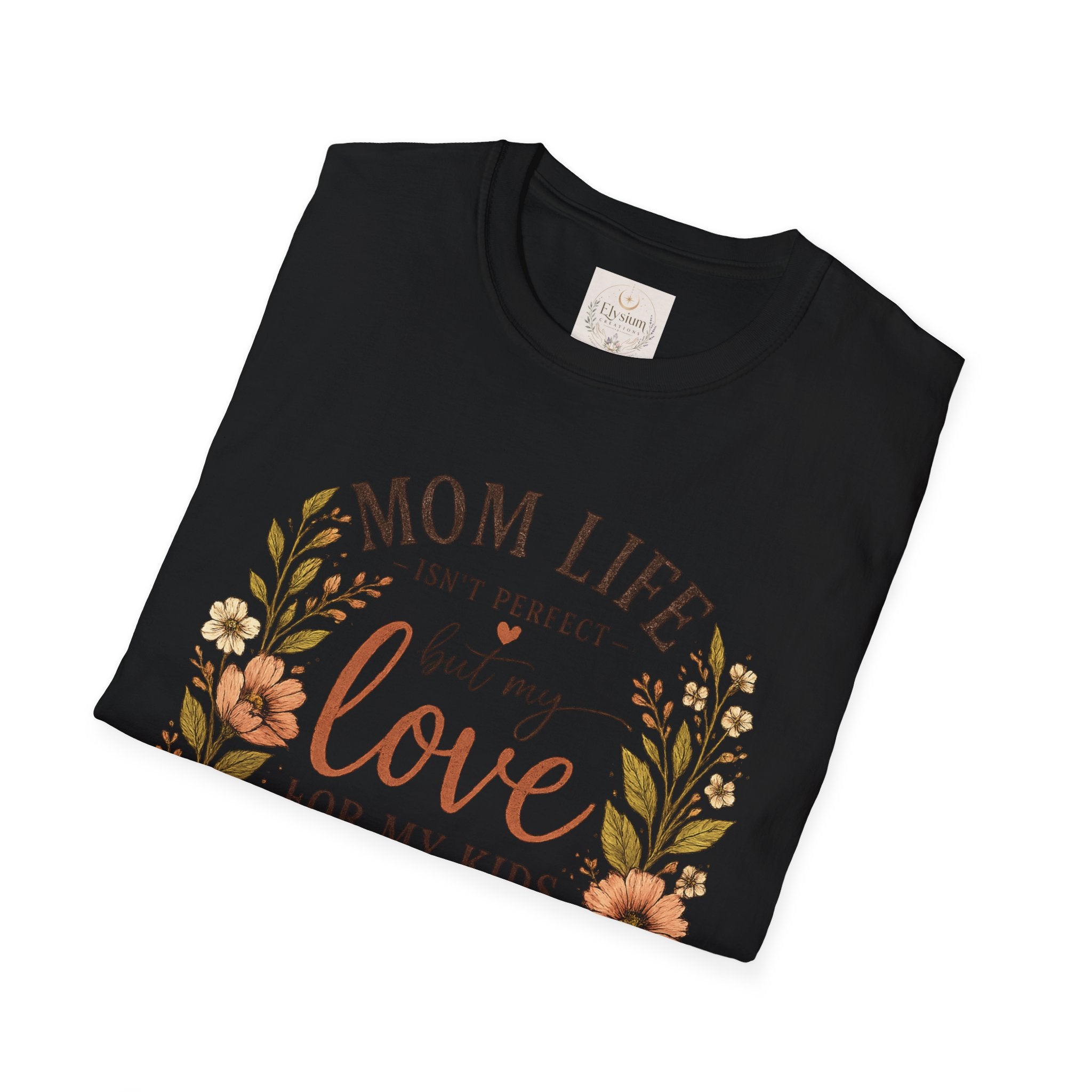 Mom Life Floral T-Shirt — "My Love for My Kids is Endless" Mother's Day Tee