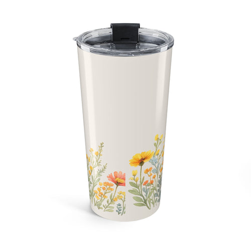 20oz Floral Tumbler – “If Nana Were Flowers I’d Pick You” Memorial Travel Cup