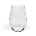 Engraved Stemless Wine Glass – “My Favorite Child Gave Me This Glass” – 11.5oz Gift