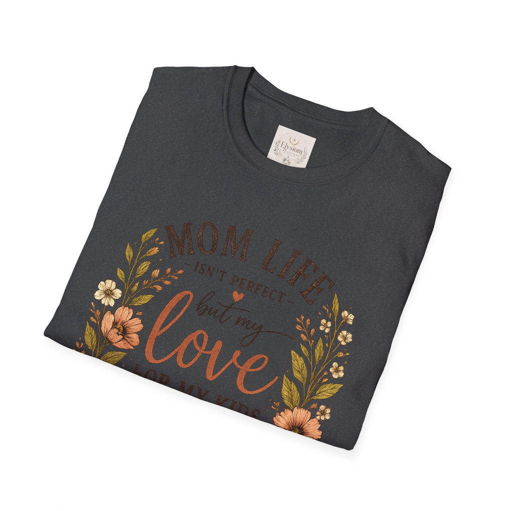 Mom Life Floral T-Shirt — "My Love for My Kids is Endless" Mother's Day Tee