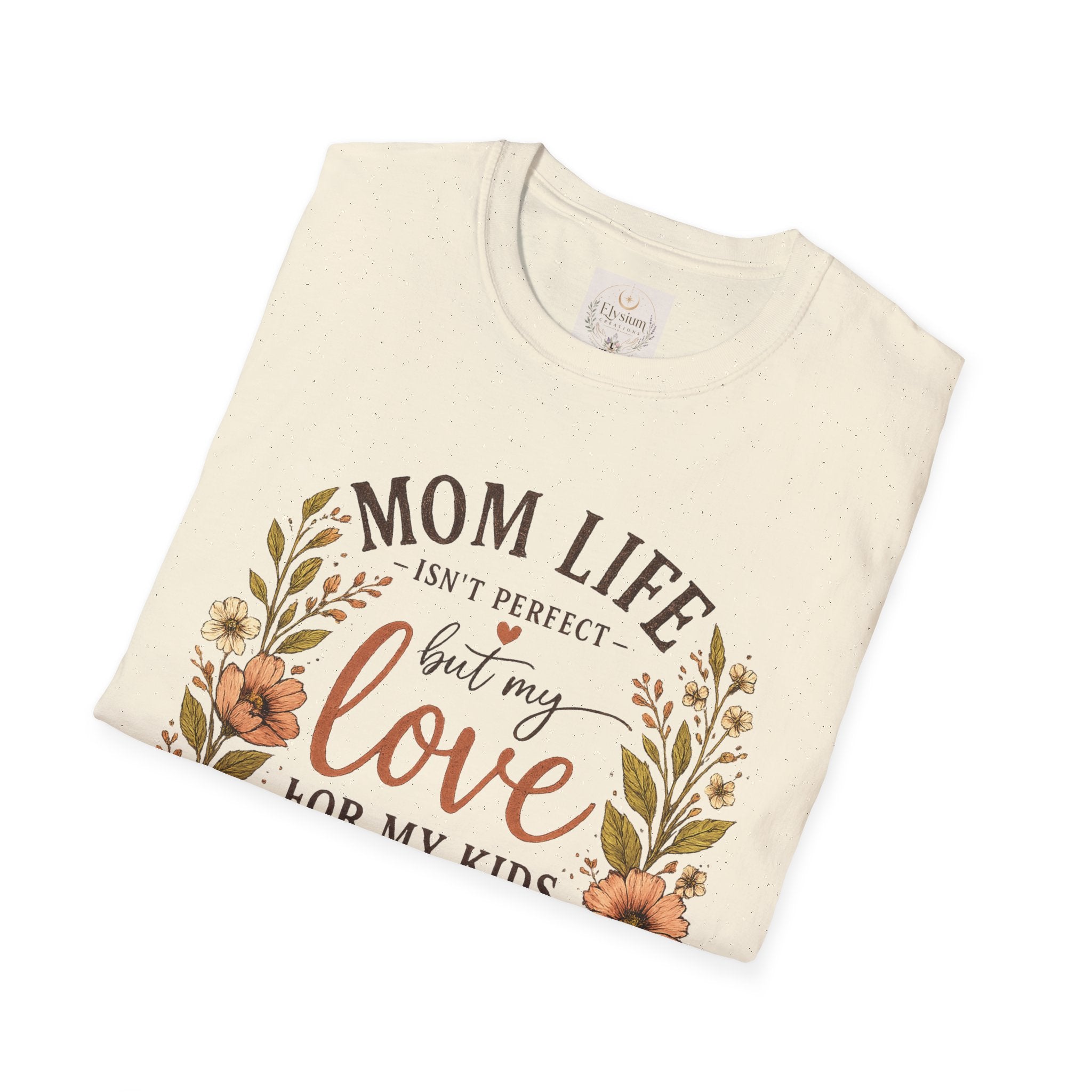 Mom Life Floral T-Shirt — "My Love for My Kids is Endless" Mother's Day Tee
