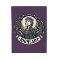 Highlady Velveteen Plush Blanket – Regal Fantasy Throw for Women