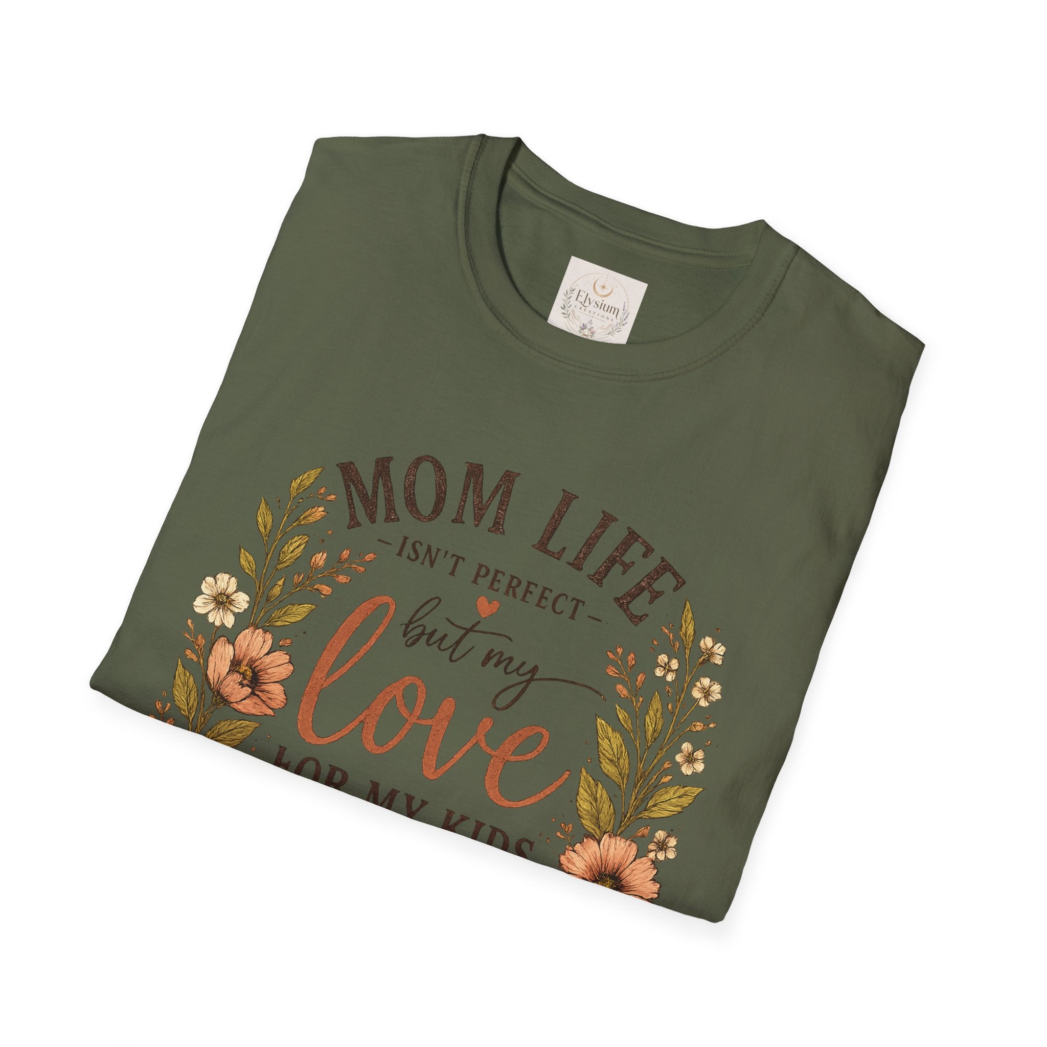 Mom Life Floral T-Shirt — "My Love for My Kids is Endless" Mother's Day Tee