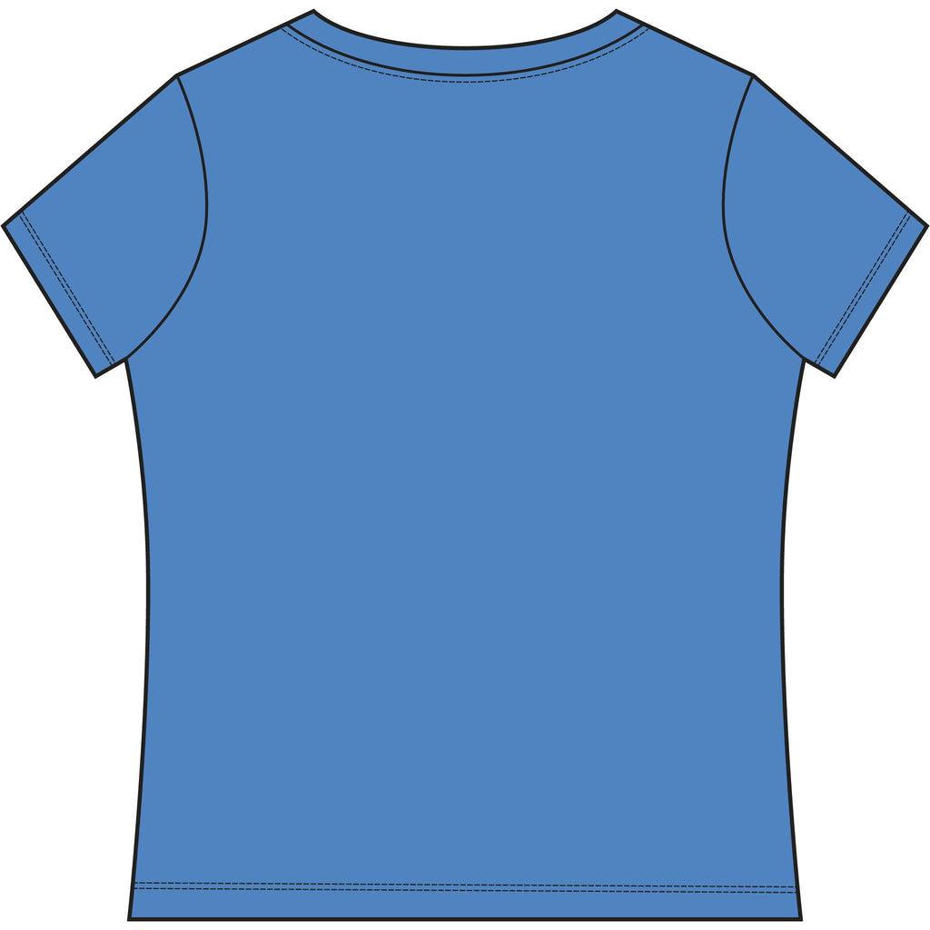 Women's V-Neck Tee — "First of All I'm a Delight" Bigfoot Graphic