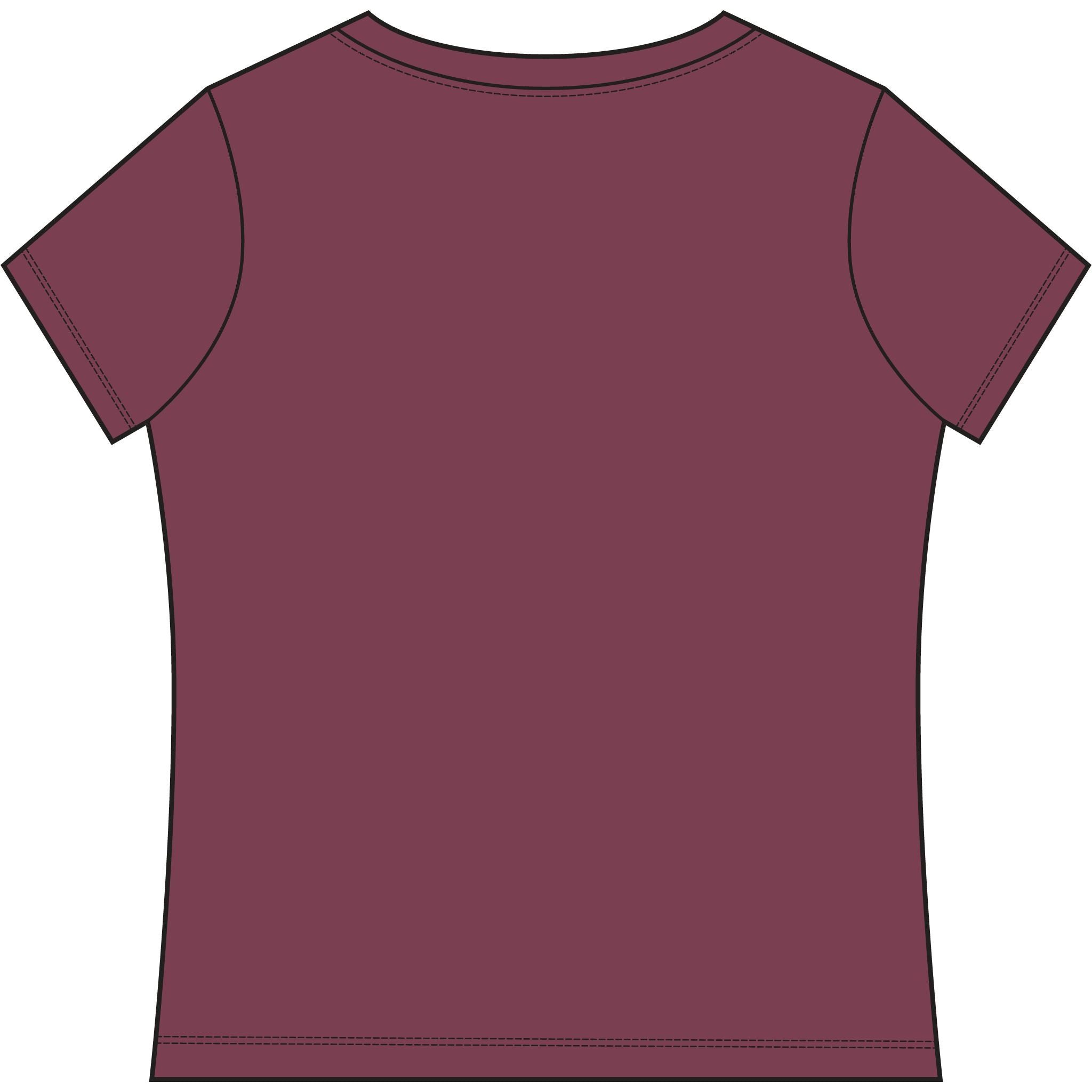 Women's V-Neck Tee — "First of All I'm a Delight" Bigfoot Graphic