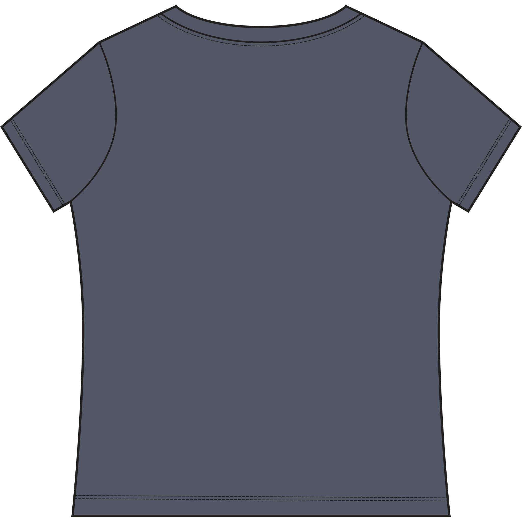 Women's V-Neck Tee — "First of All I'm a Delight" Bigfoot Graphic