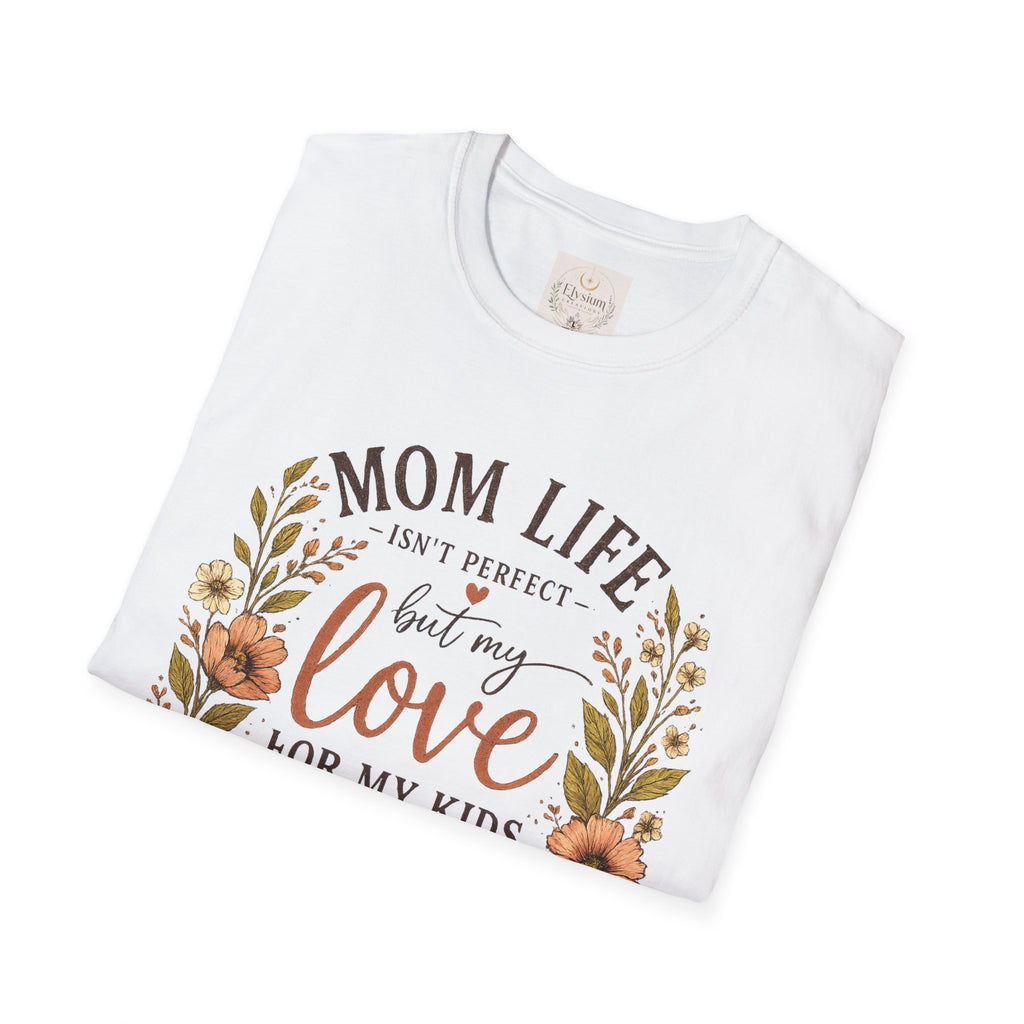 Mom Life Floral T-Shirt — "My Love for My Kids is Endless" Mother's Day Tee